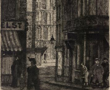 Ets van Jaak Gorus, de Onze Lieve Vrouwe Toren