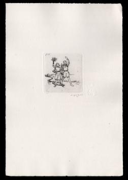 Ets van twee kindjes, hand in hand