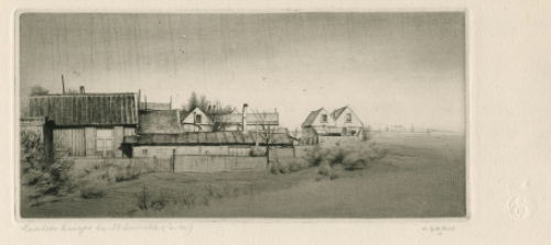 St Anneke, kunstwerkje van de Belgische graficus Jaak Gorus