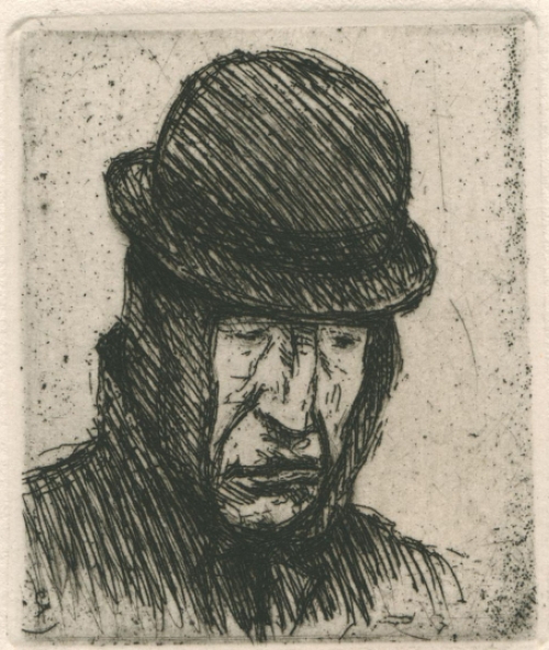 Ets van  de Belgische etser J. Gorus kopen