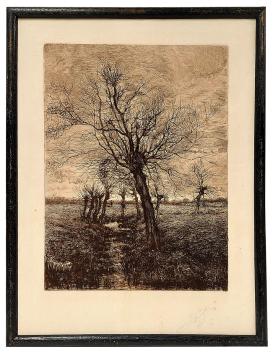 Tekening uit 1982 van de Antwerpse kunstenaar Jules Guiette kopen