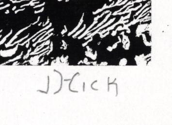 Het abstracte Epreuve d'artiste