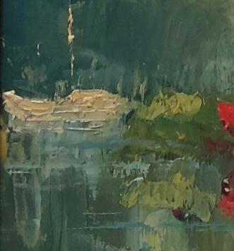 Zicht op boten van Juul Keppens