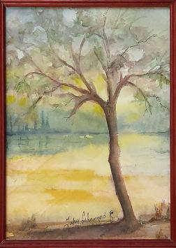 Een waterverfschilderijtje van Jaky Lefrançois kopen