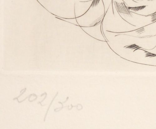 De tekenaar en zijn vrouwenfiguren 202/300