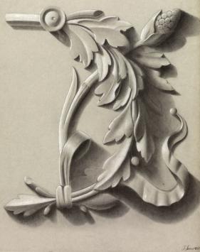 19de eeuwse schets van Nederlandse kunstenaar Jacobus Storm