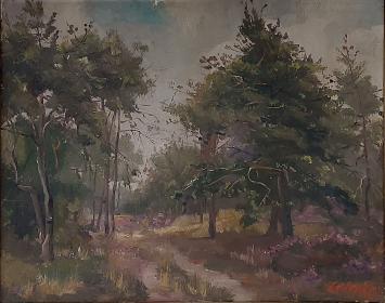 De Belgische schilder Joseph Thilleux