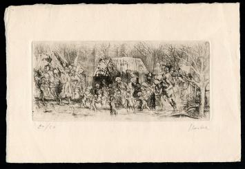 Ex libris van de  Belgische kunstenaar Jules Van Ael kopen