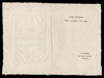 Klein grafisch kunstwerkje van J. Van Ael kopen