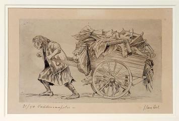 ets van de Belgische etser Jules Van Ael