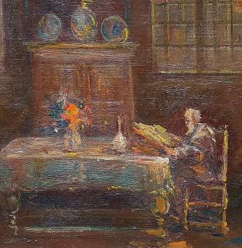 Belgische schilder Julien Van de Veegaete