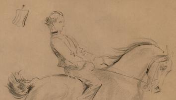 19de eeuwse tekening van Joseph Van Severdonck