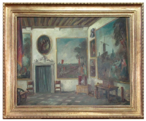 Schilderij van de schilder Julien Van de Veegaete kopen