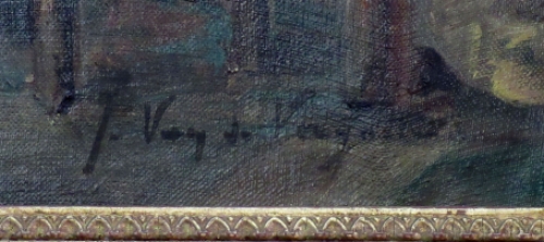 Gentse schilder Julien Van de Veegaete