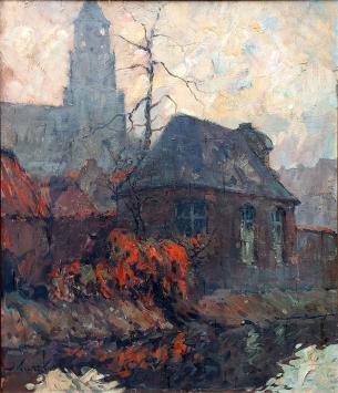 Belgische schilder Jules Verstreken