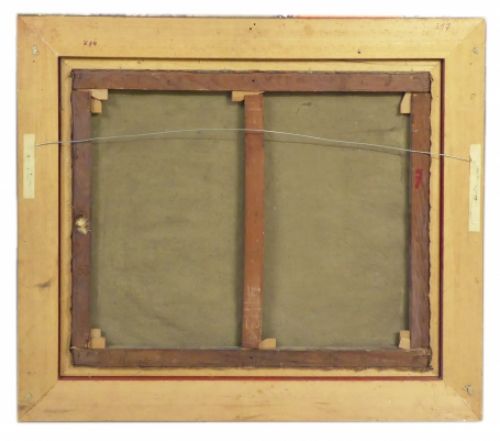 Tableau de Jules Verwest peintre belge