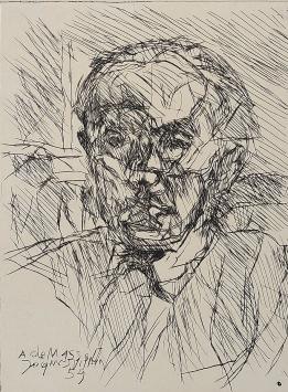 Franse kunstenaar Jacques Villon