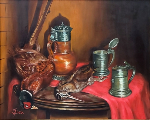 Jeannette West Belgische schilderes, stilleven