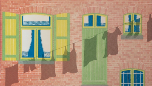 Kleurenlitho van Joseph Willaert kopen