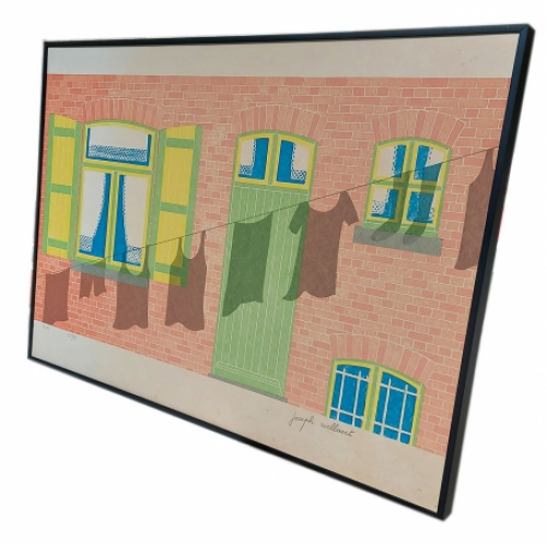 Lithografie van Joseph Willaert  kopen