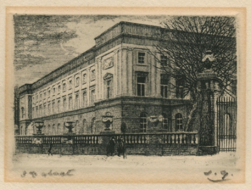 Ets van de Belgische graficus Jaak Gorus