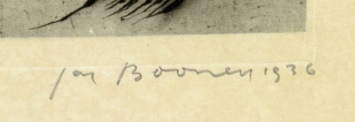 Ets van de Belgische kunstenaar Jacques Boonen kopen