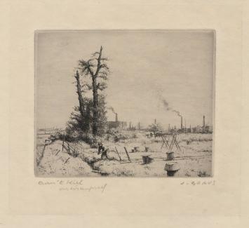 Grafisch werk van de Belgische kunstenaar Jaak Gorus kopen