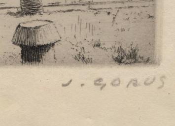 Aan 't Kiel artiestenproef (fabriek achter boom)