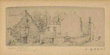 \'t Kiel, kunstwerkje van de Belgische graficus Jaak Gorus