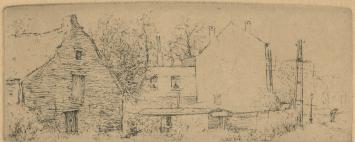 Jaak of Jacques Gorus met een kleine ets