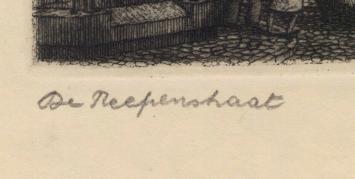 De Reepenstraat 1925  26/60