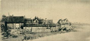 Ets van  de Belgische etser J. Gorus kopen