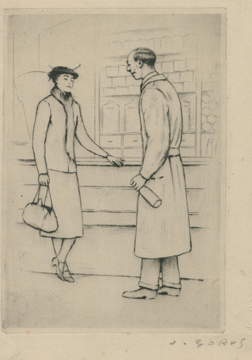 Jaak of Jacques Gorus artist Belge