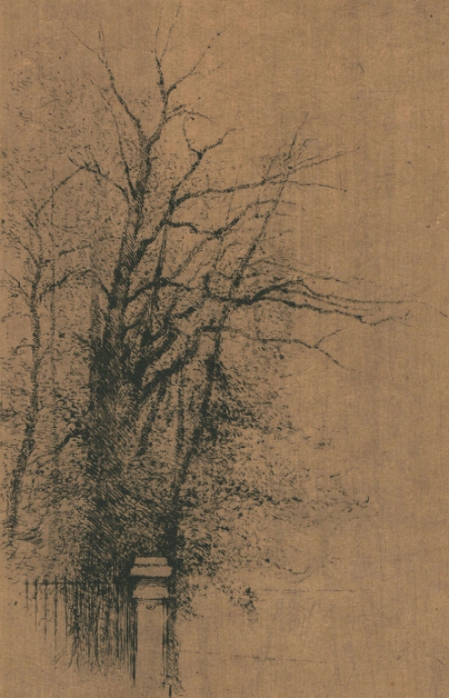 Gesigneerde ets van Jaak Gorus kopen