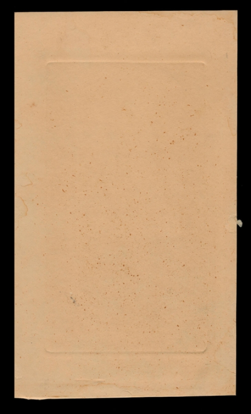 Droge naald, poort en bomen 1ste staat proef