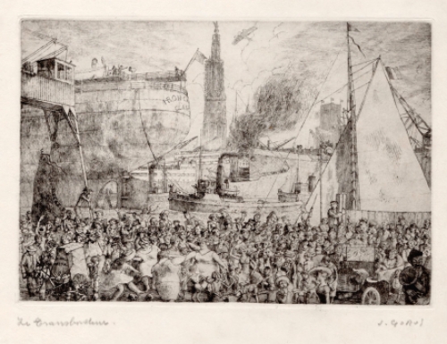 Ets van de Belgische kunstenaar Jaak Gorus kopen