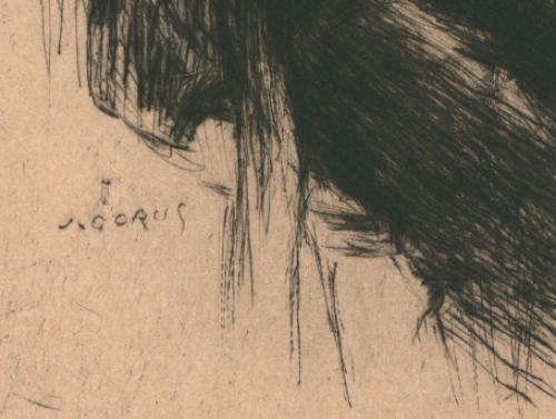 De Belgische kunstschilder Jaak Gorus