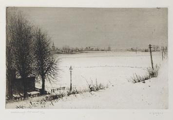 Ets van de Antwerpse etser Jaak Gorus