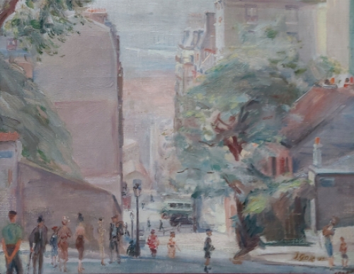 De Belgische kunstschilder Jaak Gorus