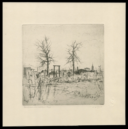 Ets van de Belgische kunstenaar Jaak Gorus kopen