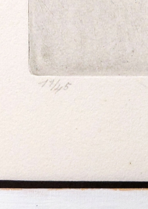 ets van een zittende man