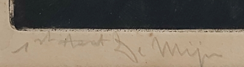 Ets van de Belgische kunstenaar Jacques Boonen kopen