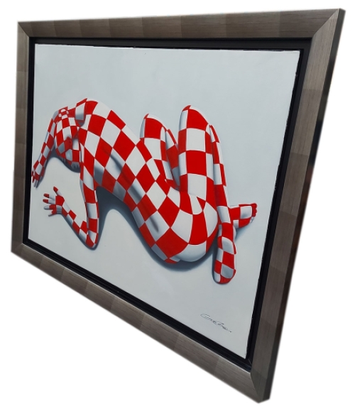 Amerikaanse pop art kunstenaar Jack Gage