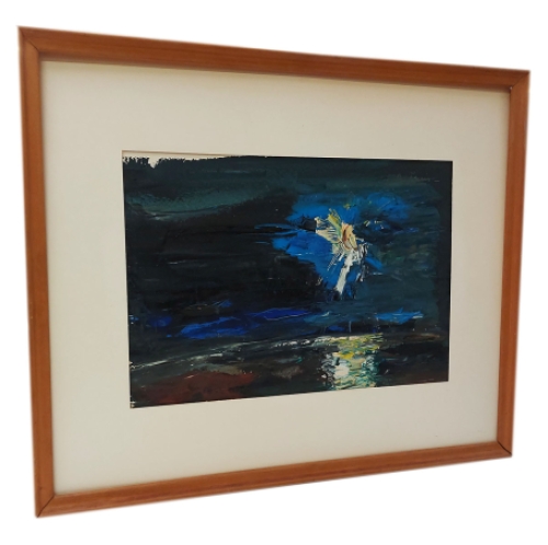 Expressionistisch kunstwerk van de Belgische schilder Jack Goderis