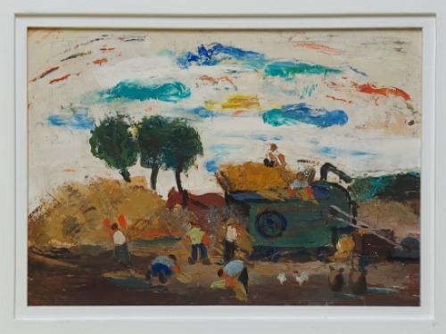 Schilderijtje van de Belgische kunstenaar Jack Godderis kopen