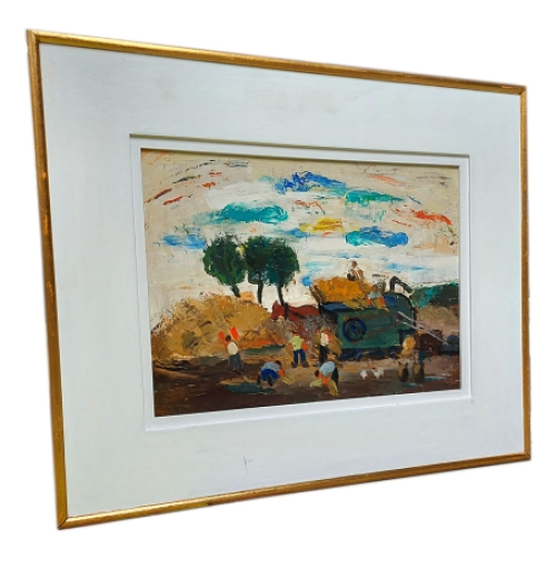 Expressionistisch kunstwerk van de kunstschilder Jack Godderis