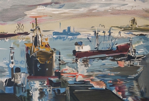 Expressionistisch kunstwerk van de Antwerpse kunstenaar Jack Godderis