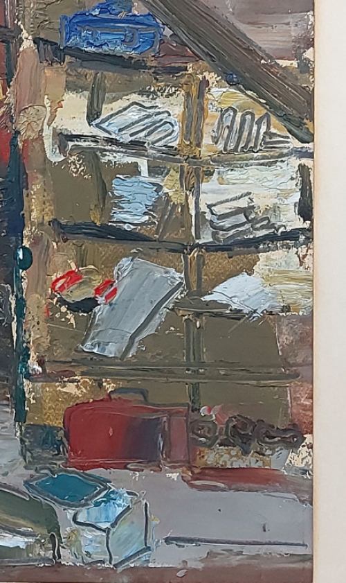 Expressionistisch kunstwerk van de kunstschilder Jack Godderis