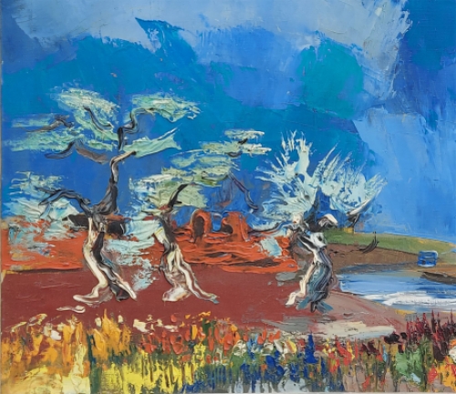 Kunstwerk van de Antwerpse kunstenaar Jack Godderis kopen