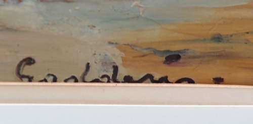 Expressionistisch kunstwerk van de Belgische schilder Jack Goderis